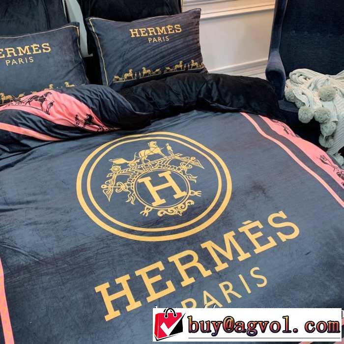 2019秋冬最重要アイテム エルメス おすすめする注目トレンドHERMES 寝具4点セット
