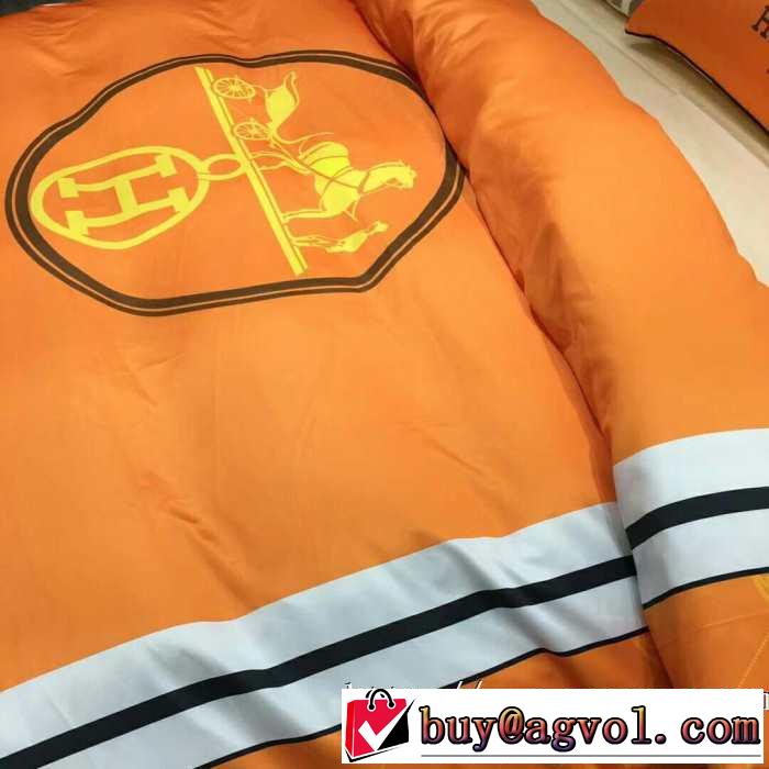 HERMES 寝具4点セット 先取り 2019/2020秋冬ファッション エルメス ファッション上級者向け