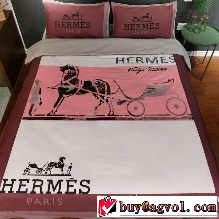 2019秋冬トレンドアイテム エルメス HERMES使いやすさのトレンド 寝具4点セット