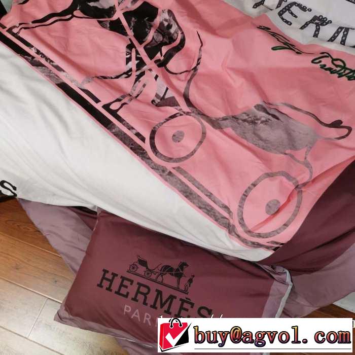 2019秋冬トレンドアイテム エルメス HERMES使いやすさのトレンド 寝具4点セット