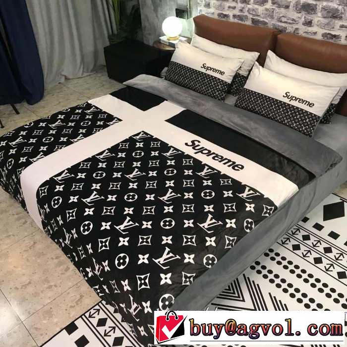 【2019秋冬】の注目トレンド ルイ ヴィトンさわやかに新品おすすめ  LOUIS VUITTON 寝具4点セット