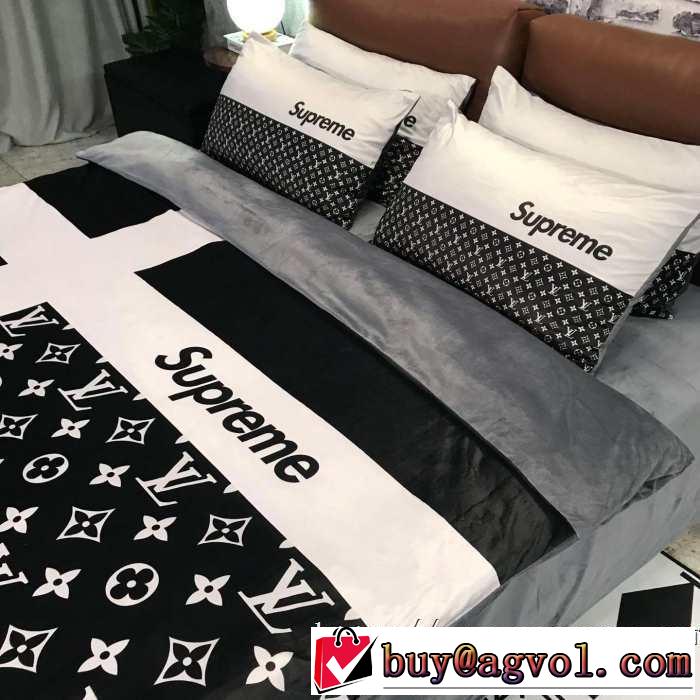 【2019秋冬】の注目トレンド ルイ ヴィトンさわやかに新品おすすめ  LOUIS VUITTON 寝具4点セット