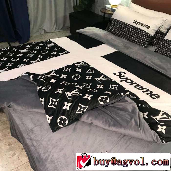 【2019秋冬】の注目トレンド ルイ ヴィトンさわやかに新品おすすめ  LOUIS VUITTON 寝具4点セット