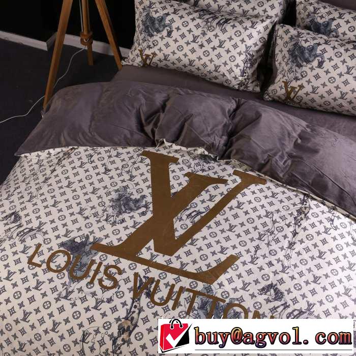 ルイ ヴィトン シンプルに着こなしたい LOUIS VUITTON 寝具4点セット 【2019秋冬】今きてる最先端ブランド