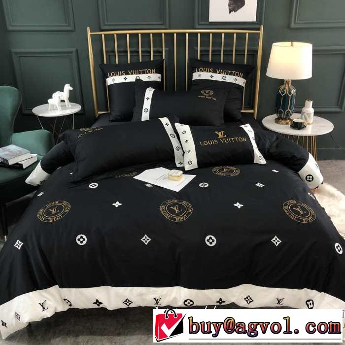 2019-2020秋冬のファッション 寝具4点セットファッショントレンドを早速チェック ルイ ヴィトン LOUIS VUITTON