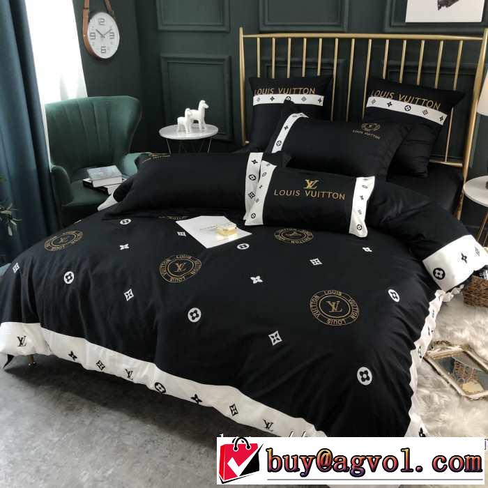 2019-2020秋冬のファッション 寝具4点セットファッショントレンドを早速チェック ルイ ヴィトン LOUIS VUITTON