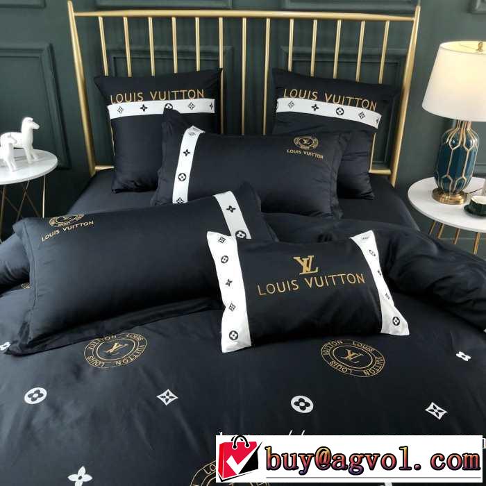 2019-2020秋冬のファッション 寝具4点セットファッショントレンドを早速チェック ルイ ヴィトン LOUIS VUITTON