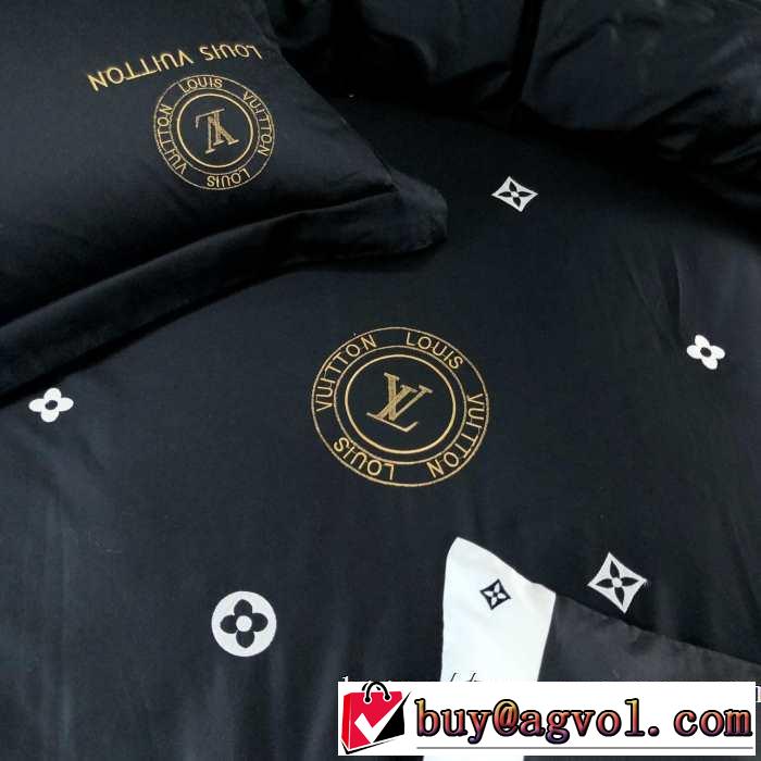 2019-2020秋冬のファッション 寝具4点セットファッショントレンドを早速チェック ルイ ヴィトン LOUIS VUITTON
