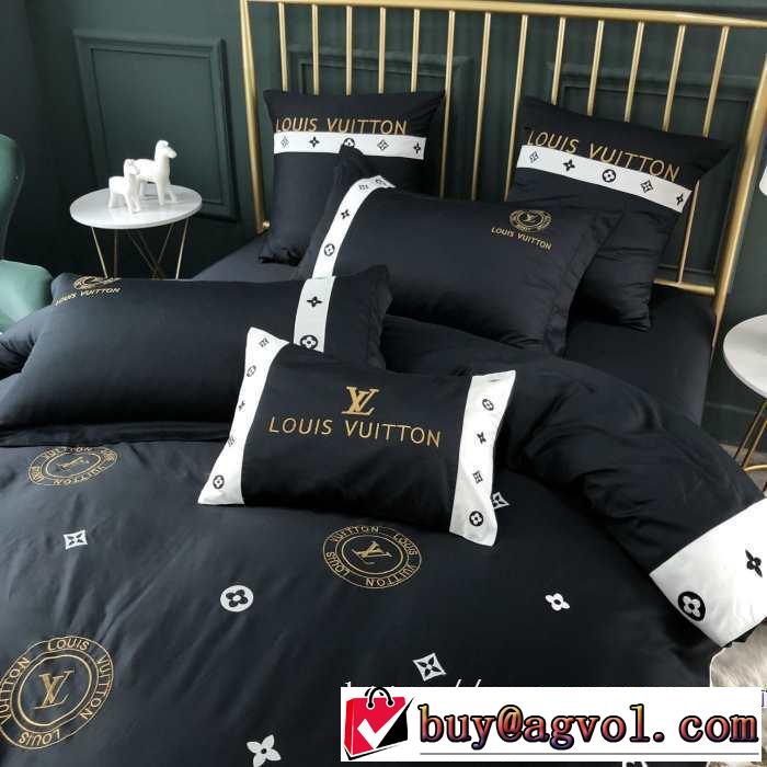 2019-2020秋冬のファッション 寝具4点セットファッショントレンドを早速チェック ルイ ヴィトン LOUIS VUITTON