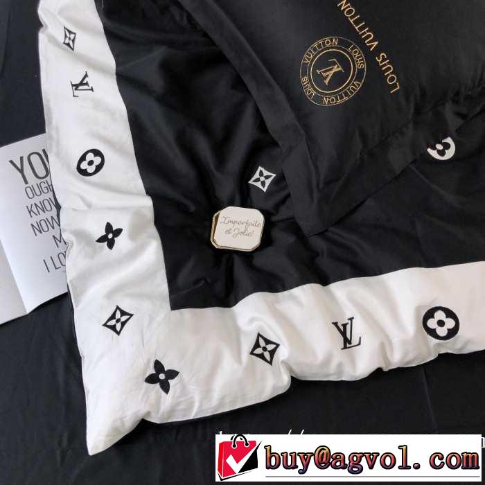 2019-2020秋冬のファッション 寝具4点セットファッショントレンドを早速チェック ルイ ヴィトン LOUIS VUITTON