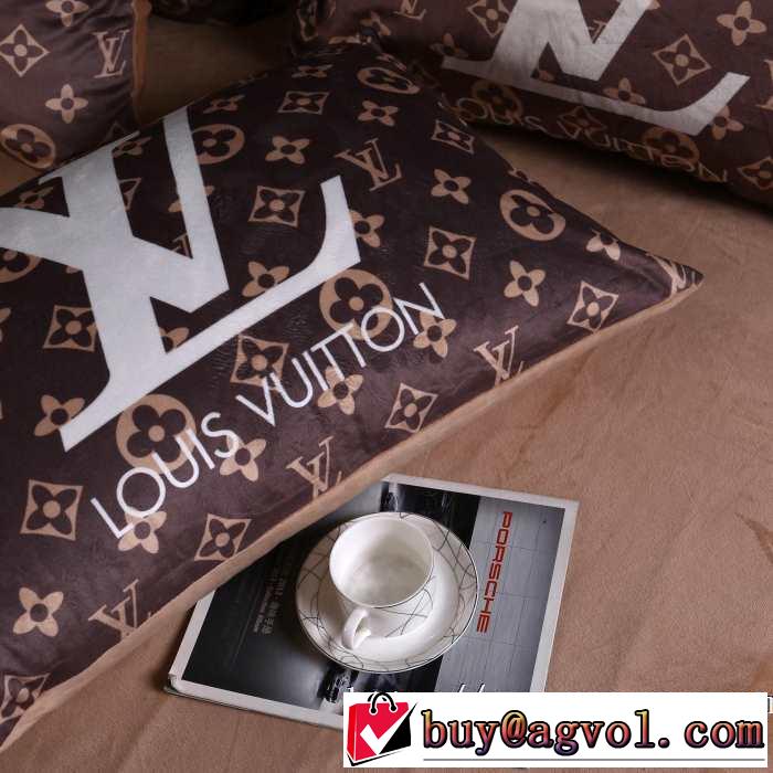 【最新】2019年秋冬のトレンド速報ルイ ヴィトン LOUIS VUITTON 寝具4点セット 絶対おさえるべきカラーと最新
