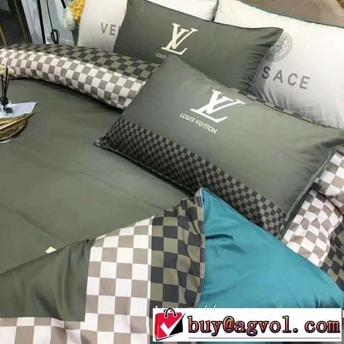ヒットする秋冬コレクション ルイ ヴィトン LOUIS VUITTON 寝具4点セット 【2019秋冬】今きてる最先端ブランド