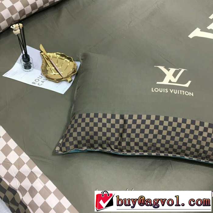ヒットする秋冬コレクション ルイ ヴィトン LOUIS VUITTON 寝具4点セット 【2019秋冬】今きてる最先端ブランド