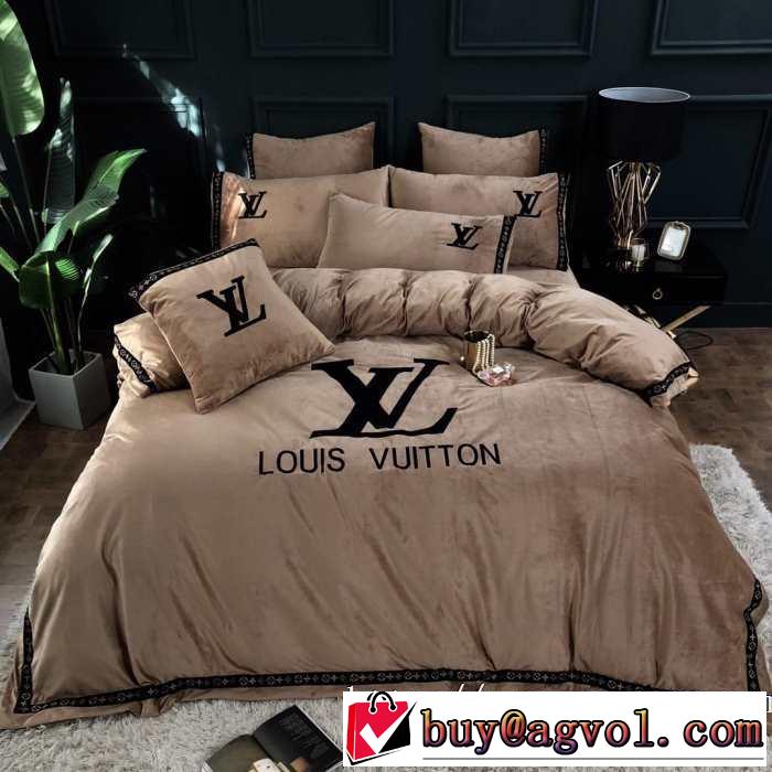 2019-2020秋冬のファッション ルイ ヴィトンファッショントレンドを早速チェック  LOUIS VUITTON 寝具4点セット