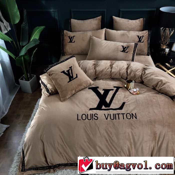 2019-2020秋冬のファッション ルイ ヴィトンファッショントレンドを早速チェック  LOUIS VUITTON 寝具4点セット