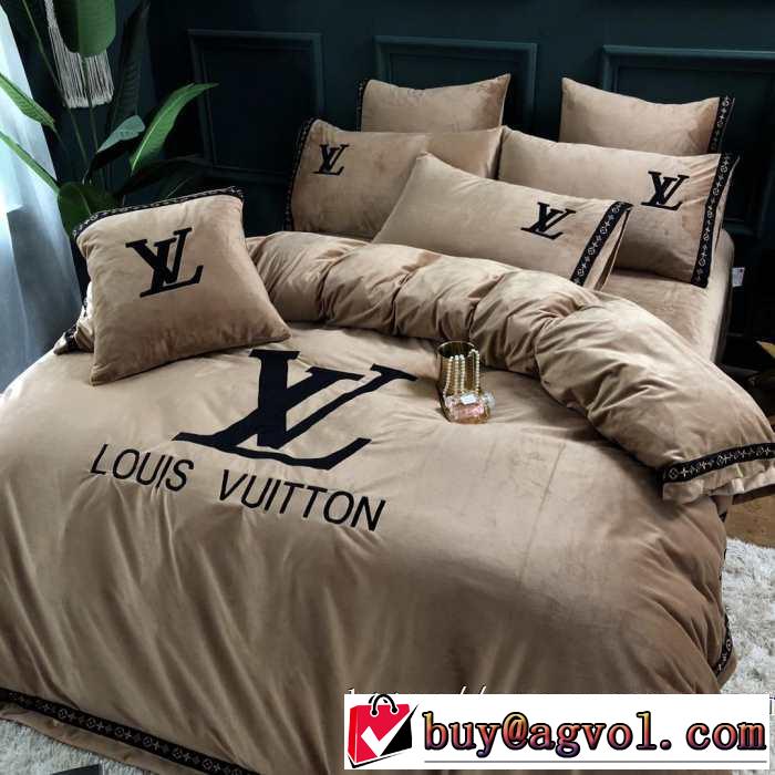 2019-2020秋冬のファッション ルイ ヴィトンファッショントレンドを早速チェック  LOUIS VUITTON 寝具4点セット