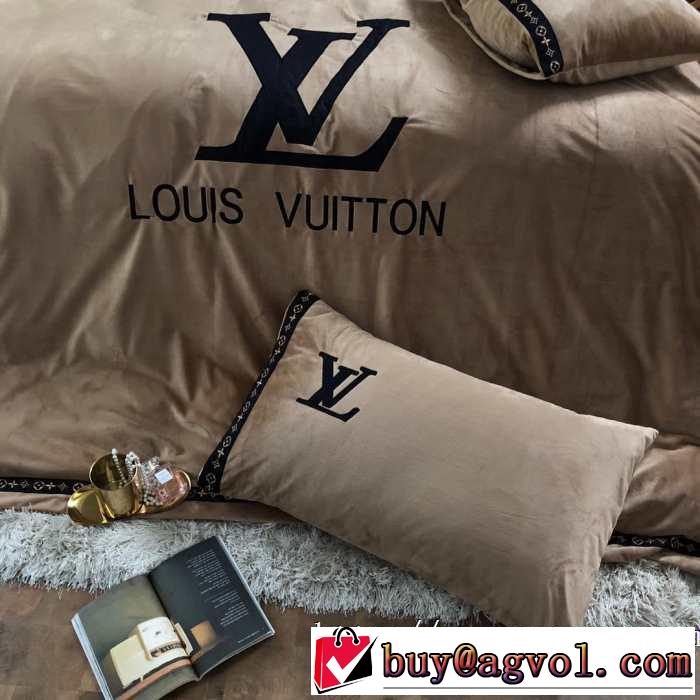 2019-2020秋冬のファッション ルイ ヴィトンファッショントレンドを早速チェック  LOUIS VUITTON 寝具4点セット