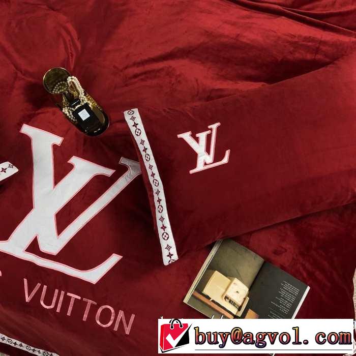 ルイ ヴィトン【最新】2019年秋冬のトレンド速報  LOUIS VUITTON 寝具4点セット 今シーズン注目のアイテム