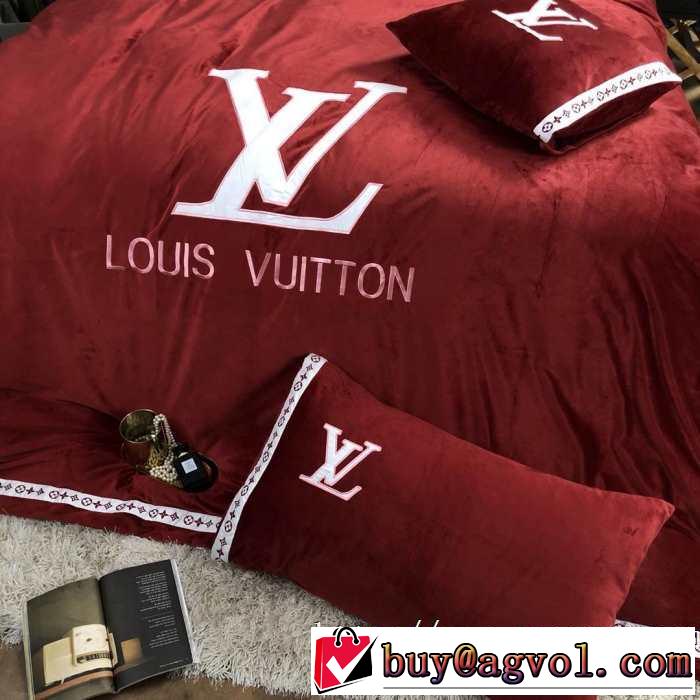 ルイ ヴィトン【最新】2019年秋冬のトレンド速報  LOUIS VUITTON 寝具4点セット 今シーズン注目のアイテム