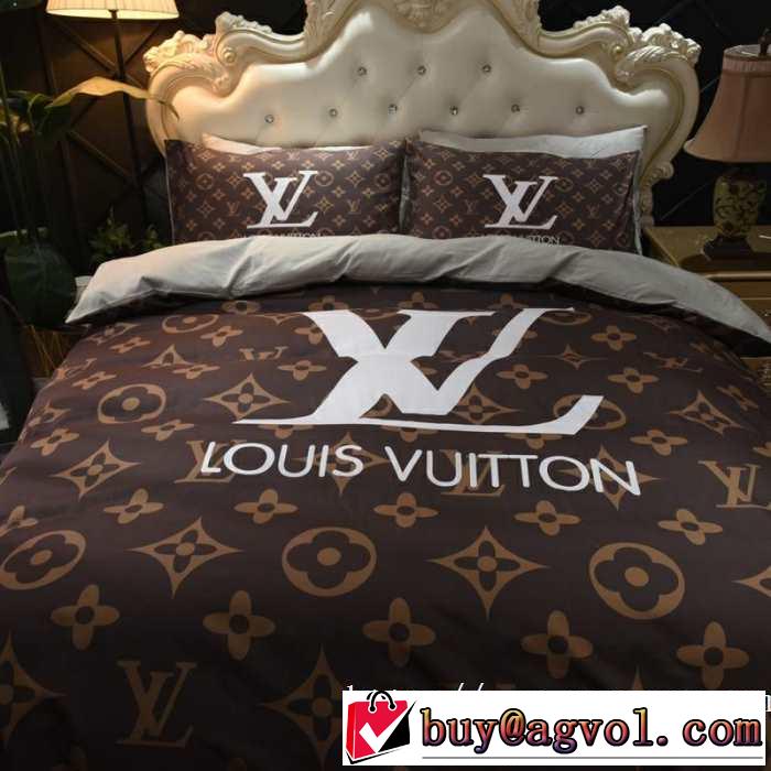 気になる2019年秋のファッションLOUIS VUITTON 寝具4点セット ルイ ヴィトン今シーズン注目のアイテム