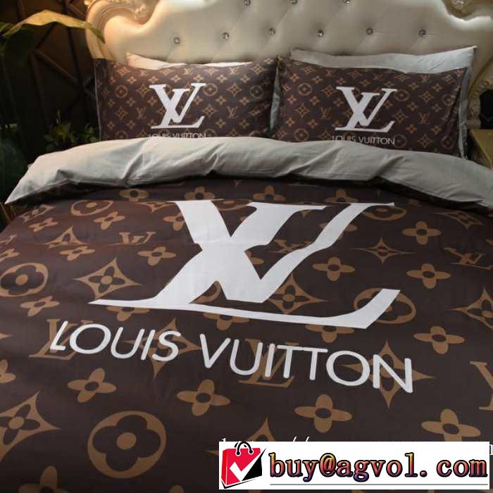 気になる2019年秋のファッションLOUIS VUITTON 寝具4点セット ルイ ヴィトン今シーズン注目のアイテム