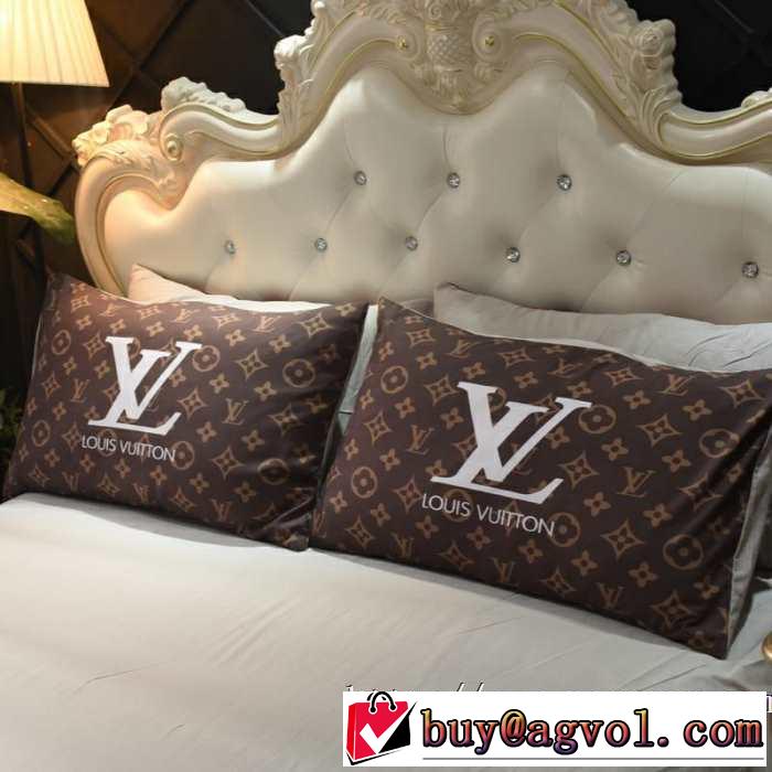 気になる2019年秋のファッションLOUIS VUITTON 寝具4点セット ルイ ヴィトン今シーズン注目のアイテム