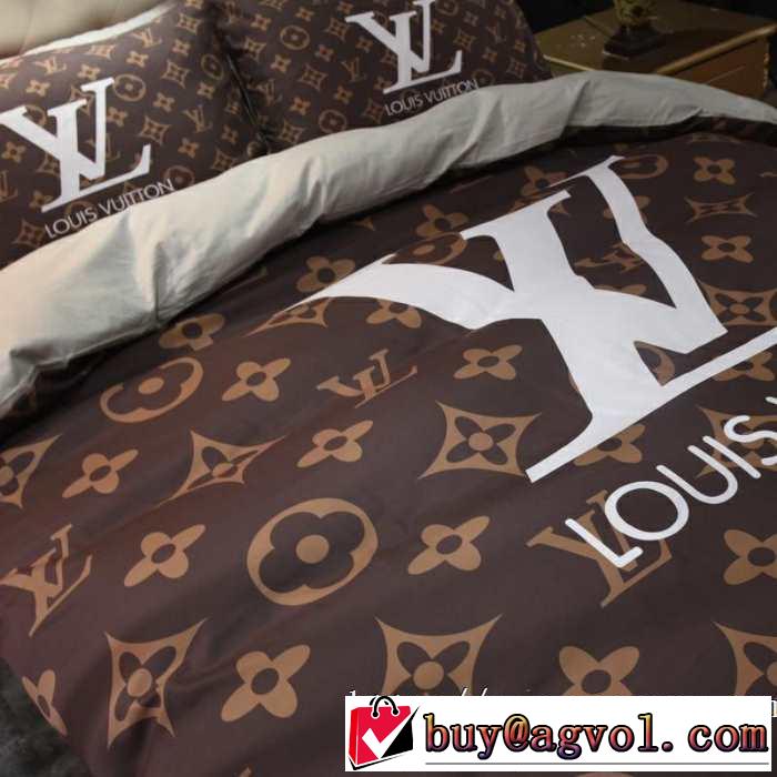 気になる2019年秋のファッションLOUIS VUITTON 寝具4点セット ルイ ヴィトン今シーズン注目のアイテム