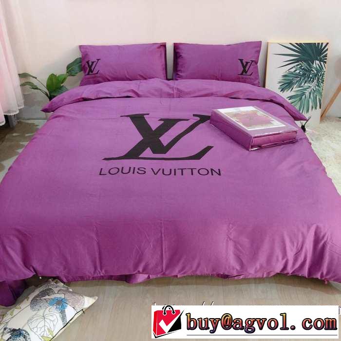 寝具4点セット ルイ ヴィトン LOUIS VUITTON2019秋、イチオシ上品  今年の秋冬のトレンド激安セール
