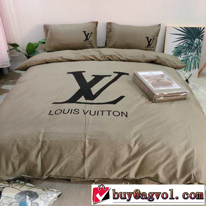 2019トレンド秋冬おすすめ安い 寝具4点セット ルイ ヴィトン 今年らしいおすすめ新品 LOUIS VUITTON