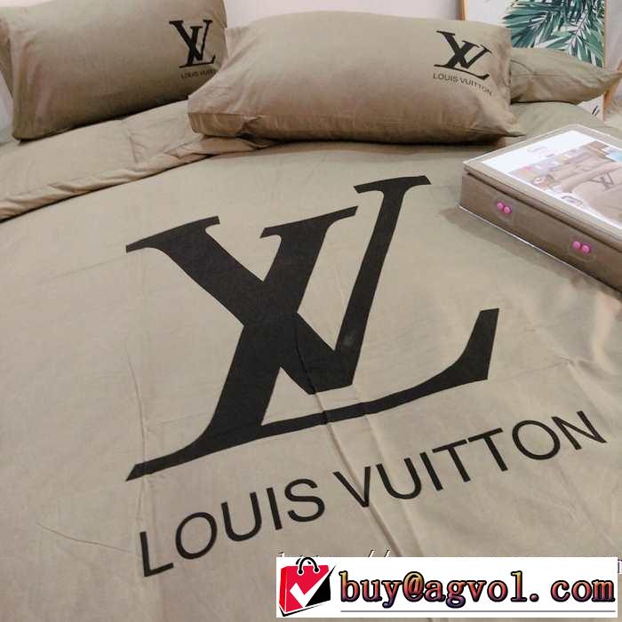 2019トレンド秋冬おすすめ安い 寝具4点セット ルイ ヴィトン 今年らしいおすすめ新品 LOUIS VUITTON