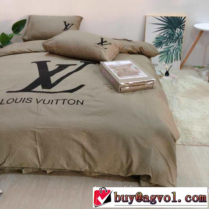2019トレンド秋冬おすすめ安い 寝具4点セット ルイ ヴィトン 今年らしいおすすめ新品 LOUIS VUITTON