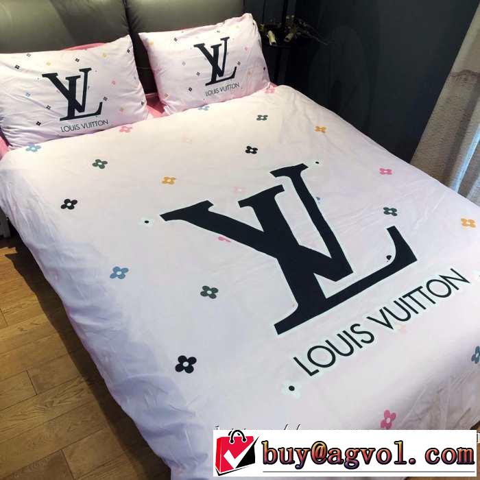 ルイ ヴィトン気になる2019年秋のファッション  LOUIS VUITTON 寝具4点セット 今年の流行りファション