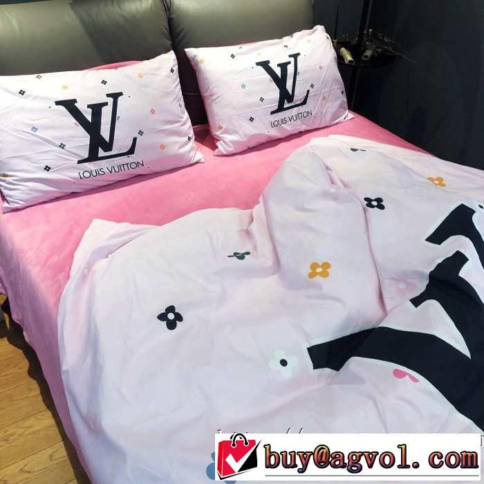 ルイ ヴィトン気になる2019年秋のファッション  LOUIS VUITTON 寝具4点セット 今年の流行りファション