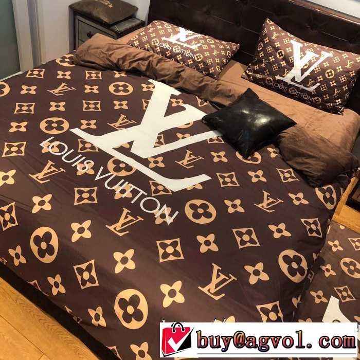今季トレンド抜け感新品 ルイ ヴィトン LOUIS VUITTON 寝具4点セット 2019秋冬トレンド押さえておきたい