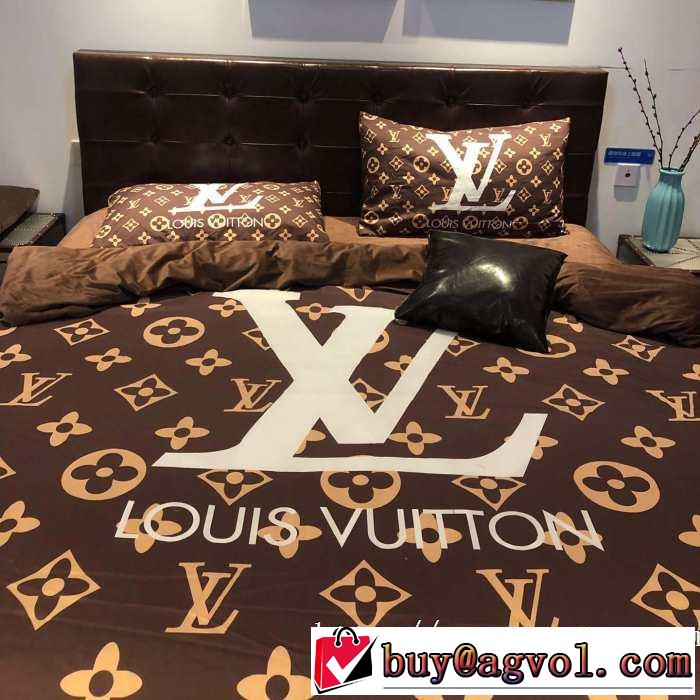 今季トレンド抜け感新品 ルイ ヴィトン LOUIS VUITTON 寝具4点セット 2019秋冬トレンド押さえておきたい