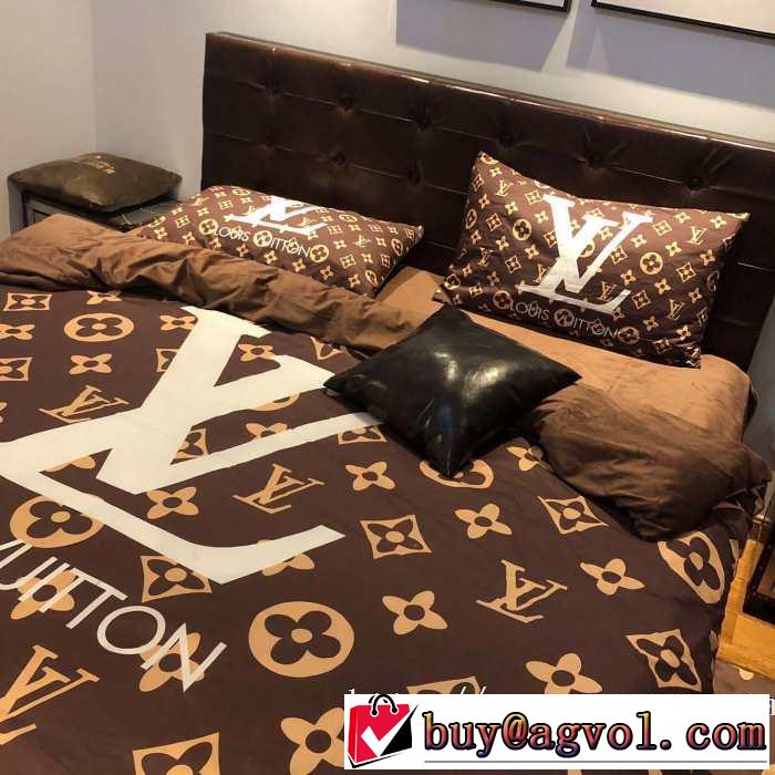 今季トレンド抜け感新品 ルイ ヴィトン LOUIS VUITTON 寝具4点セット 2019秋冬トレンド押さえておきたい