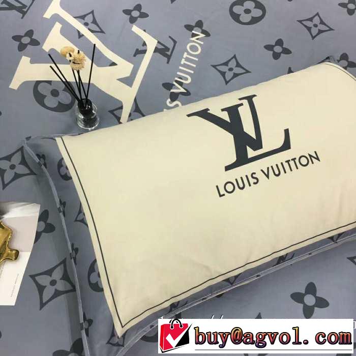 毎日はちょっとイイ秋冬新品寝具4点セット ルイ ヴィトン秋こそ楽しめるアイテム LOUIS VUITTON