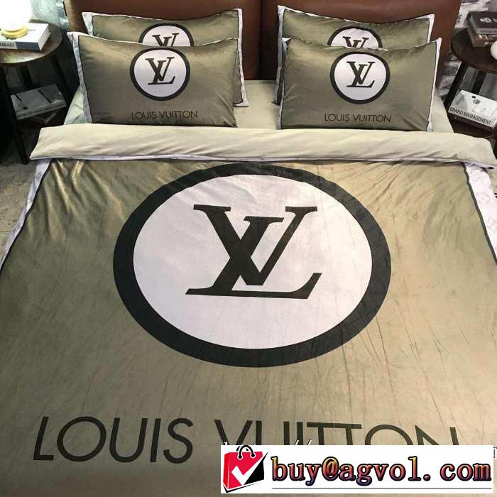 絶妙な大人っぽさと遊び心 ルイ ヴィトン 2019秋冬トレンドアイテム LOUIS VUITTON 寝具4点セット