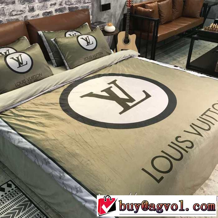 絶妙な大人っぽさと遊び心 ルイ ヴィトン 2019秋冬トレンドアイテム LOUIS VUITTON 寝具4点セット