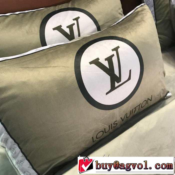 絶妙な大人っぽさと遊び心 ルイ ヴィトン 2019秋冬トレンドアイテム LOUIS VUITTON 寝具4点セット