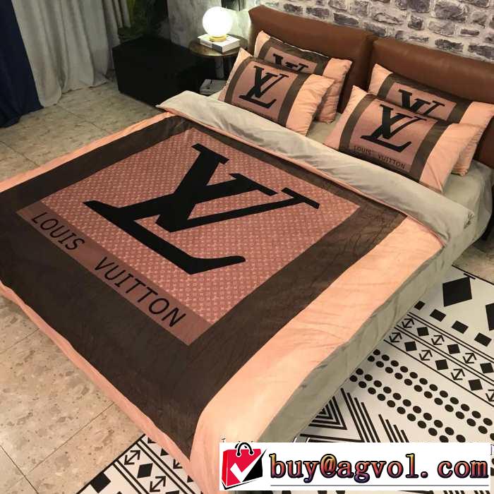 絶妙な大人っぽさと遊び心 ルイ ヴィトン 2019秋冬トレンドアイテム LOUIS VUITTON 寝具4点セット