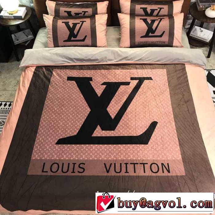 絶妙な大人っぽさと遊び心 ルイ ヴィトン 2019秋冬トレンドアイテム LOUIS VUITTON 寝具4点セット