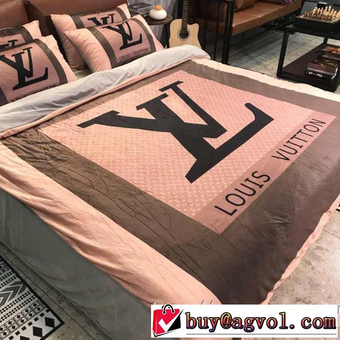 絶妙な大人っぽさと遊び心 ルイ ヴィトン 2019秋冬トレンドアイテム LOUIS VUITTON 寝具4点セット