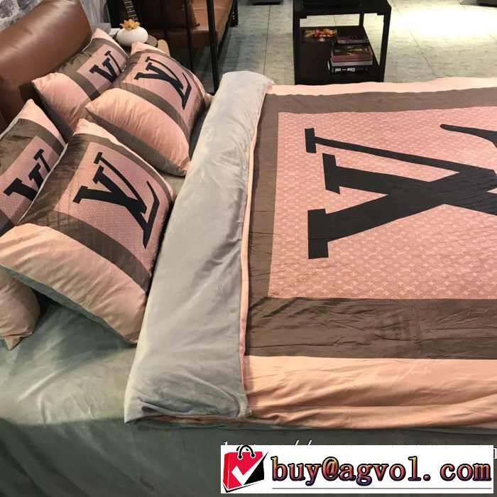 絶妙な大人っぽさと遊び心 ルイ ヴィトン 2019秋冬トレンドアイテム LOUIS VUITTON 寝具4点セット