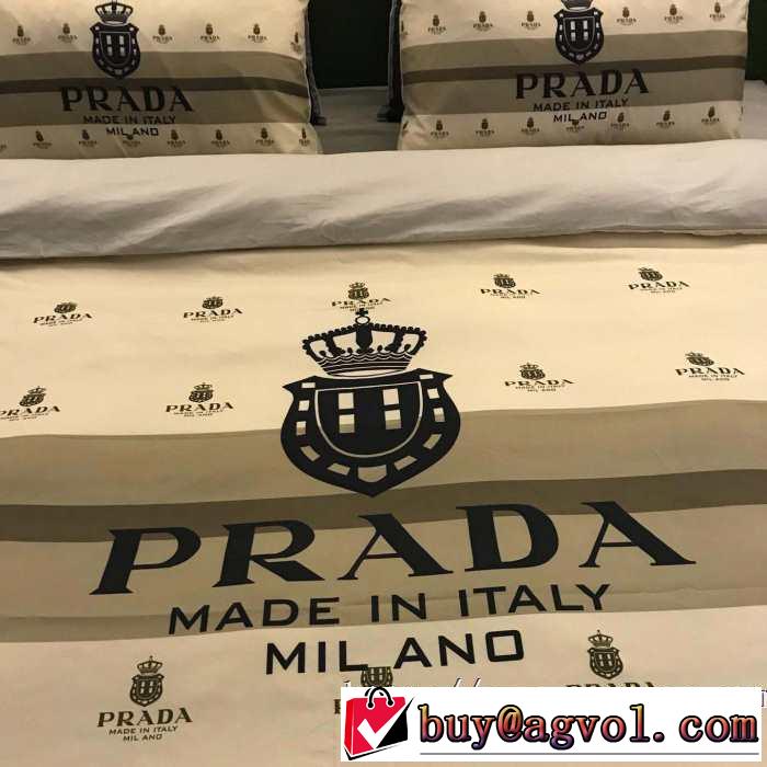 プラダ 速報！2019年秋ファッショントレンド PRADA 寝具4点セット 秋冬から人気継続中