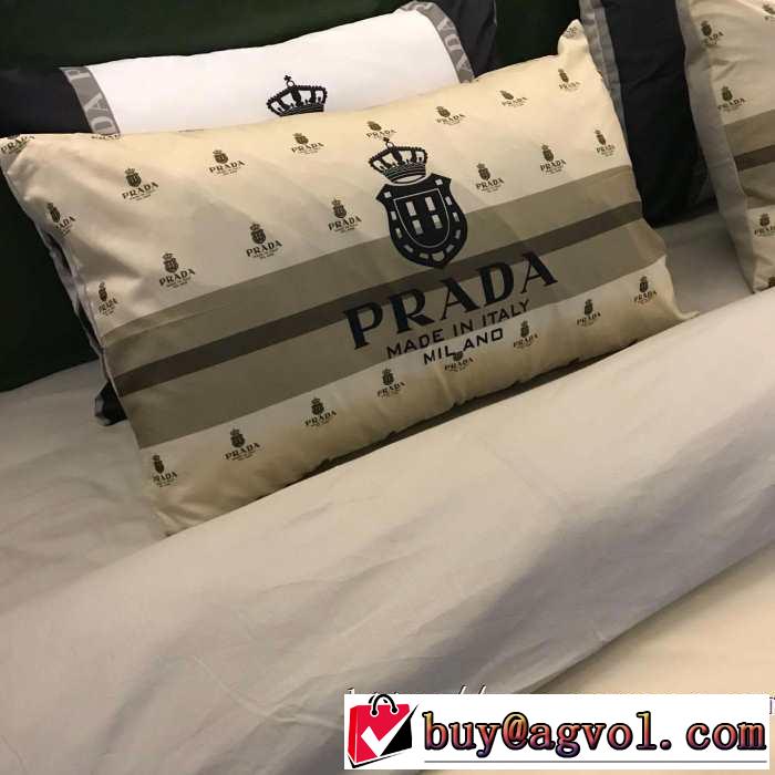 プラダ 速報！2019年秋ファッショントレンド PRADA 寝具4点セット 秋冬から人気継続中