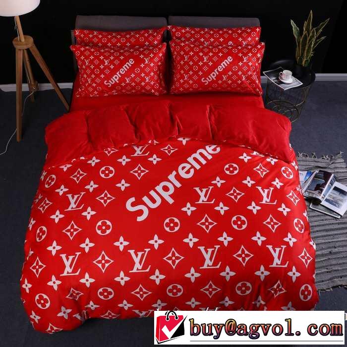 先取り 2019/2020秋冬ファッション シュプリーム SUPREME  寝具4点セット  秋にはやる最新作を先取り
