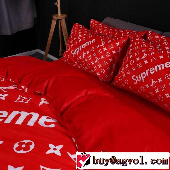 先取り 2019/2020秋冬ファッション シュプリーム SUPREME  寝具4点セット  秋にはやる最新作を先取り