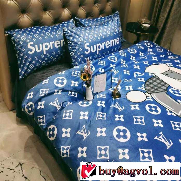 シュプリーム 寝具4点セット最速2019秋冬トレンドブランド  SUPREME 絶対おさえるべきカラーと最新