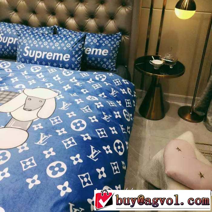 シュプリーム 寝具4点セット最速2019秋冬トレンドブランド  SUPREME 絶対おさえるべきカラーと最新